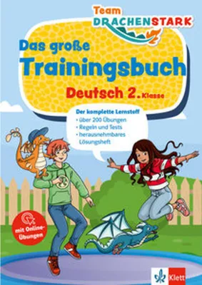 Immagine prodotto di Team Drachenstark: Das große Trainingsbuch Deutsch 2. Klasse