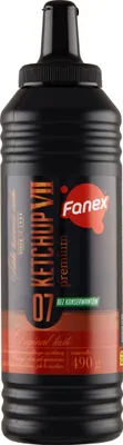 Immagine prodotto di Fanex | Ketchup No. Vii - 490g - Concentrato di pomodoro 78% - Miscela di spezie - Gomma di Guar