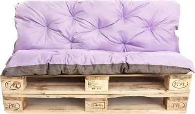 Produktbild von Palettenkissen set 120x60x40cm, Palettenkissen Helles Lila, Gartenkissen, palettenkissen outdoor, Satz Kissen für Gartenmöbel, europaletten sitzkissen