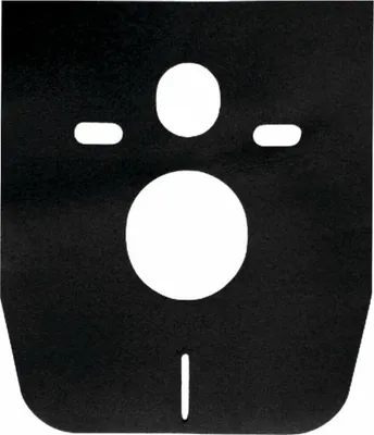 Produktbild von Schallschutzmatte für WC, schwarz