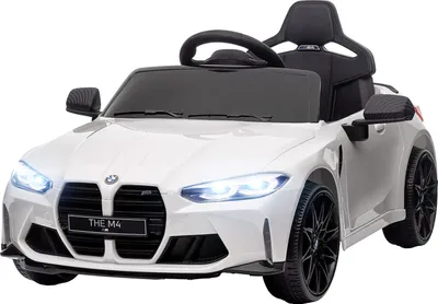 Produktbild von Kinder Elektroauto, Kinderauto mit 2,4G-Fernbedienung, Federung, Elektrofahrzeug mit MP3, USB, LED-Lichte, für 3-5 Jahre, Weiß