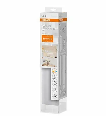 Produktbild von Osram Cabinet LED Corner, 3000 K, 320 lm, IP20, Grau