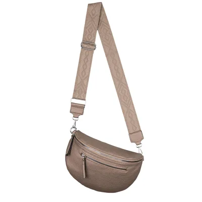 Produktbild von Bauchtasche Crossbody-Bag Umhängetasche Kunstleder Italy-Design BRONZE-W (955)