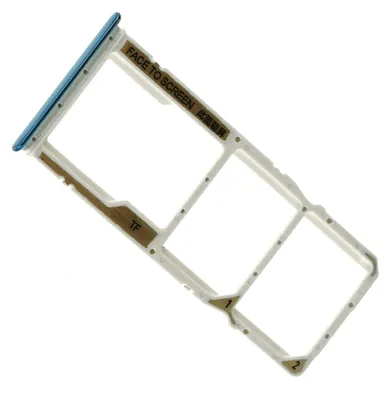 Produktbild von Redmi Note 10s Sim Karten Halter Tray Fach (Ocean Blue), Blau