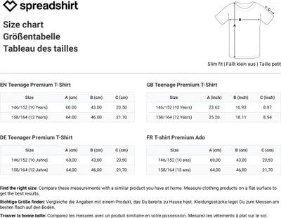 Produktbild von Spreadshirt Karla Kolumna Rasende Reporterin Teenager Premium T-Shirt, 158/164 (12 Jahre), Anthrazit meliert