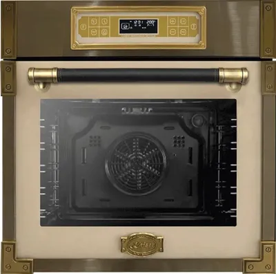 Produktbild von Kaiser EH 6726 ElfAD Retro Einbau Backofen 80L Elfenbeinfarbiges Glas