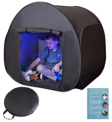 Produktbild von Sinnesspielzelt Spielzelt Rückzugszelt - Verdunkelnd - Schwarz - 78 x 88 cm - Für Kinder