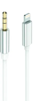 Obrázok produktu pre 2GO 797218 Audio kábel 1 m 3,5 mm Lightning biely