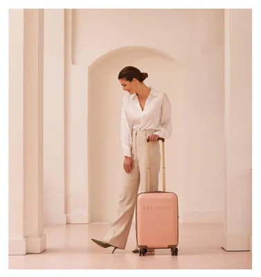 Obrázek produktu pro Kabinový kufr SUITSUIT® Fab Seventies Coral Cloud S - růžová
