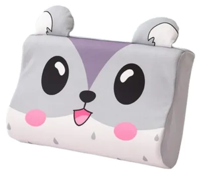 Produktbild von Kinderkissen Ergonomisch Maus 60 x 40 cm mit Bezug Atmungsaktiv Hautfreundlich