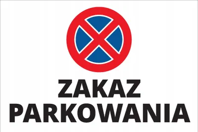 Produktbild von Parkverbotsschild 20x30 cm PVC T038