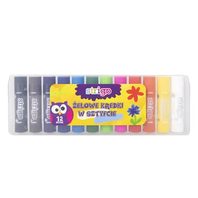 Immagine prodotto di Matite gel 12 colori STRIGO