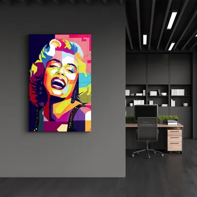 Immagine prodotto di Wallity, OGLS-9032 - 46 x 72, Pittura decorativa su vetro temperato, Multicolore, 100% vetro temperato, 46 x 72 cm