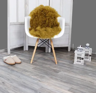 Produktbild von Naturform Tibetlammfell Teppich 100x55cm JAY18 Ocker/Gold 100cm