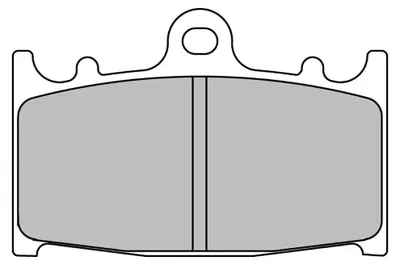 Produktbild von Ferodo Fdb2163st Sinterbremsbeläge Durchsichtig Durchsichtig One Size