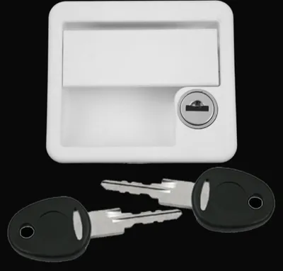 Immagine prodotto di Serratura della porta Serratura della porta a ribalta caravan camper FF system bianco