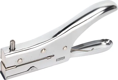 Image de Perforateur à un trou 6 mm, perforateur ergonomique à levier pour papier et bureau