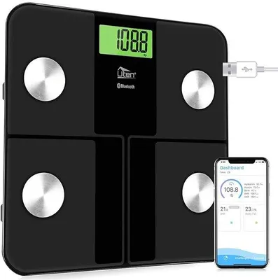 Productafbeelding van Digitale weegschaal met Bluetooth en lichaamsanalysefunctie - tot 180 kg