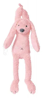Imagen del producto de Happy Horse, caja de música con forma de conejito, color rosa, llamada Richie