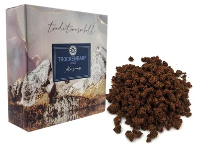 Produktbild von Paul & Paulina Trockenbarf Almgenuss 100% Ziege pur 700g gewolft + getrocknet