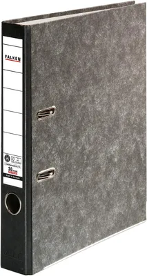 Immagine prodotto di Falken 80022700 Cartella in marmo nuvola riciclata A4, dorso nero 50 mm