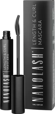 Produktbild von Wimperntusche für Länge und Schwung Nanolash 10ml - verlängernde und kräuselnde Mascara