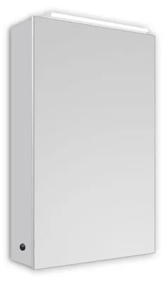 Immagine prodotto di Specchiera con illuminazione Talos Mirage 40 x 60 x 13,1 cm - corpo in alluminio di alta qualità con interruttore - specchio illuminato con luce bianca neutra - specchiera da acquistare