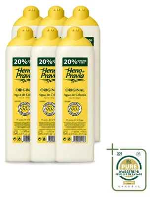 Produktbild von 6 x Heno de Pravia Cologne Original - 780 ml - Vorratspackung - 6 Stücke