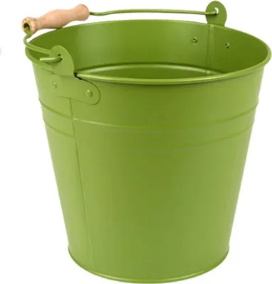 Produktbild von Esschert Design Eimer Grün 4,9 Liter - Metall verzinkt