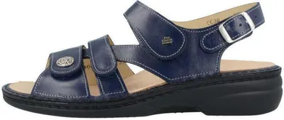 Imagen del producto de Sandalias para mujer Finn Comfort, modelo GOMERA, color azul, talla EUR 41