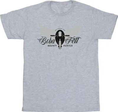 Produktbild von Star Wars - "The Book Of Boba Fett Legend Lives" T-Shirt für Herren BI44869 (S) (Grau)