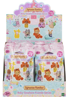 Immagine prodotto di Sylvanian Families Surprise Bags Baby Sea Buddies (forniti assortiti)