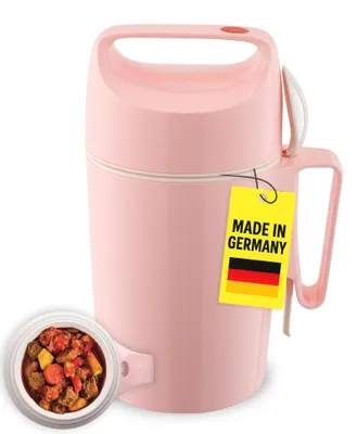 Thermosflasche 850 ml, BPA-frei, 12 h warm / 20 h kalt