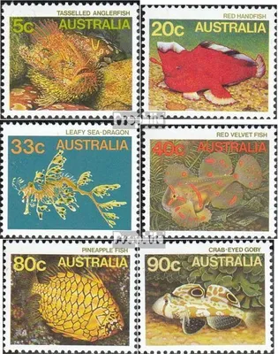 Produktbild von Briefmarken Australien 1985 Mi 921-926 (kompl.Ausg.) postfrisch Tiere