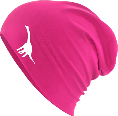 Produktbild von Huuraa Beanie Brachiosaurus Dinosaurier Fuchsia One Size Baumwolle und Elasthan Mütze Geschenkidee