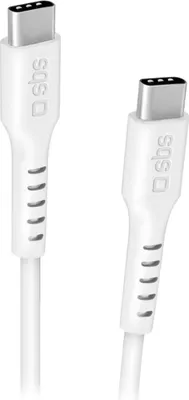 Produktbild von Daten- und Ladekabel 1,5 m weiß – USB-C-Stecker für 100 W-Power Delivery