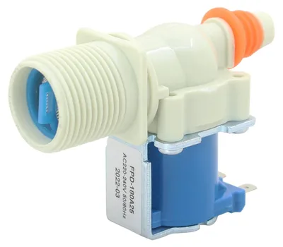 Image de Electrovanne - Vanne d'entrée unidirectionnelle pour lave-linge et lave-vaisselle - Alimentation 220V