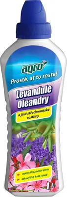 Obrázek produktu pro AGRO kapalné hnojivo pro levanduli a oleandr 1l