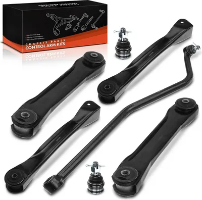 Image de Frankberg 1x Kit de Bras de Suspension Essieu avant pour Jeep Cherokee XJ Grand Cherokee I ZG ZJ 2.1L 2.5L 4.0L 5.2L 5.9L 1984-2001