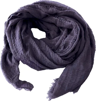 Produktbild von Niklarson Schal Tuch veilchenblau 190x100cm Damen Poncho Stola Viskose T5070