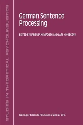 Image de German Sentence Processing