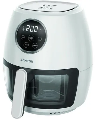 Image de Friteuse à air chaud - SENCOR - SFR 5340WH - 1300 W - 3,5 L - Blanche