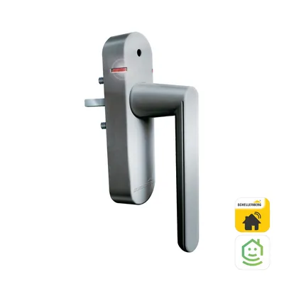 Produktbild von Schellenberg Smart Home Fenstergriff, 32-43 mm, silber, 46513