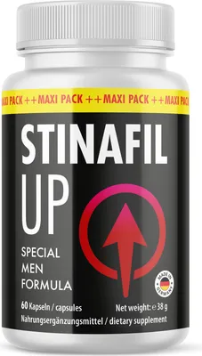 Image de Stinafil Up capsules for men | for active men | natural support | dietary supplement | 60 capsules (1x)