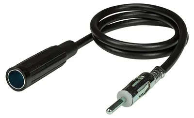 1 m Auto FM Antennenadapter, männlich/weiblich, DIN-Verlängerungskabel