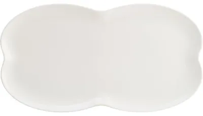 Image de Plaque rectangulaire East Cream, dimensions 35x19 cm - lot de 6 pièces