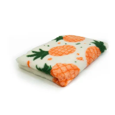 Produktbild von Vet Bed Hundebett mit Antirutschbeschichtung Ananas 150 x 100 cm
