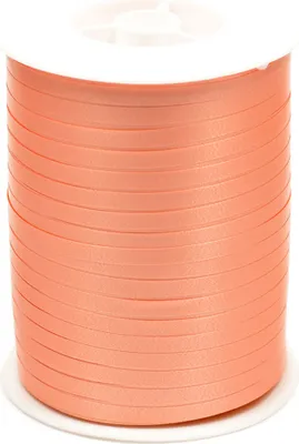 Produktbild von Geschenkband Ringelband 5mm x 500m Rolle Apricot