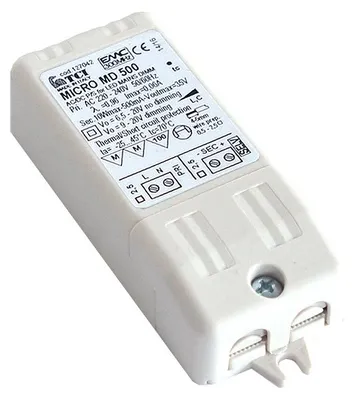Produktbild von TCI Micro MD 500 LED Netzteil bis 10W dimmbar 500mA