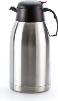 Produktbild von Thermosflasche Edelstahl Thermoskanne Isolierkanne Konferenz Teekanne 2,5 L